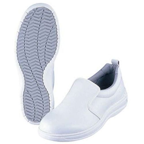 ワークシューズキッチンスター01 白 23cm