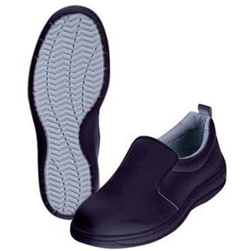 ワークシューズキッチンスター01 黒 24.5cm