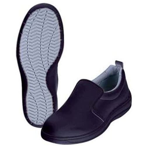 ワークシューズキッチンスター01 黒 28cm