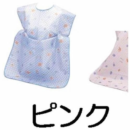 お食事エプロン2WAY 2067−004 ピンク