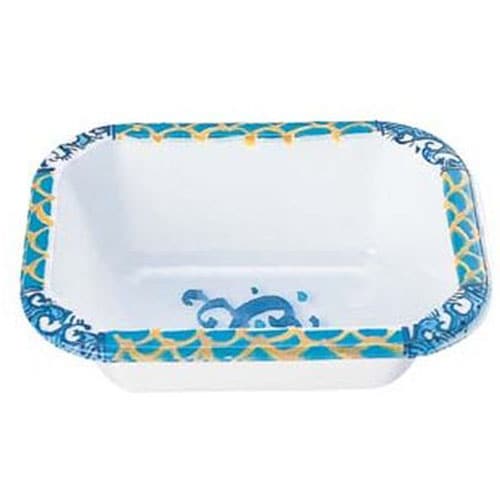 プラカップ青海波 長角型 TZ−4(500枚入)