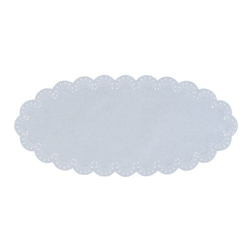 レースペーパー小判型(300枚入) 魚皿用 24号