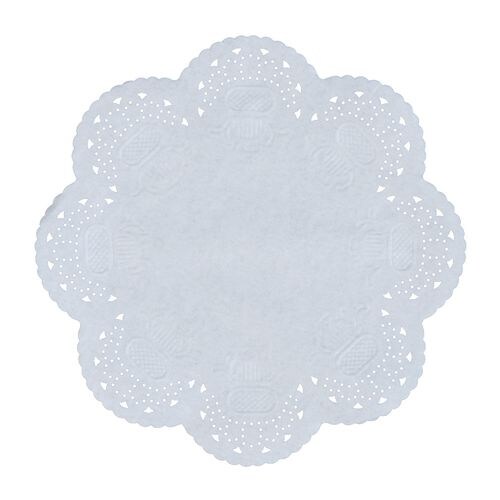 耐油レースペーパー 丸型 8号(500枚入)