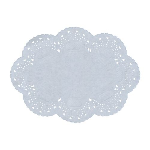 耐油レースペーパー 小判型 8号(500枚入)