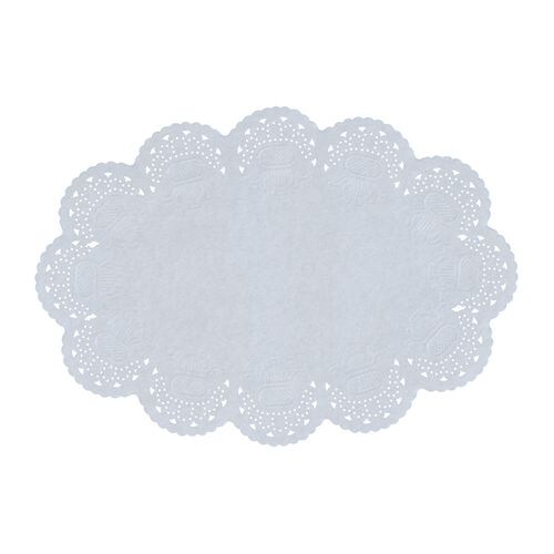 耐油レースペーパー 小判型 12号(500枚入)