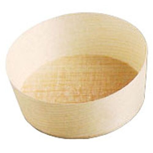 経木容器 丸型 (100枚入) 23911 浅