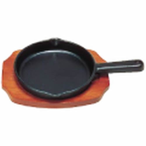 (S)ステーキ皿 手付丸型 B 19cm