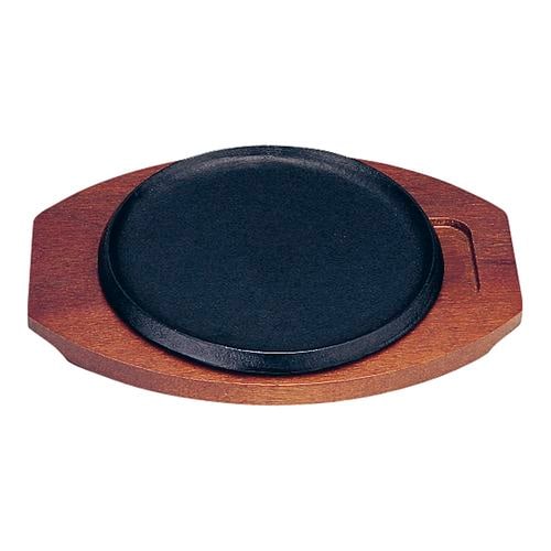 (S)ステーキ皿 浅丸型