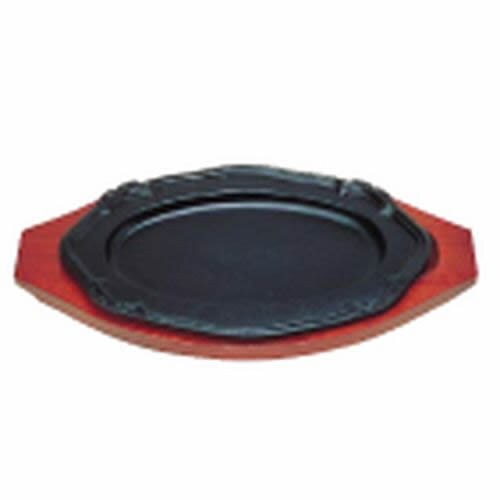 (S)ステーキ皿 花型F