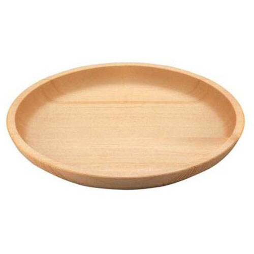 白木ディナー皿・スタッキング 38431