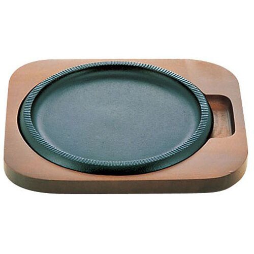 IKステーキ皿 ニューライン丸型