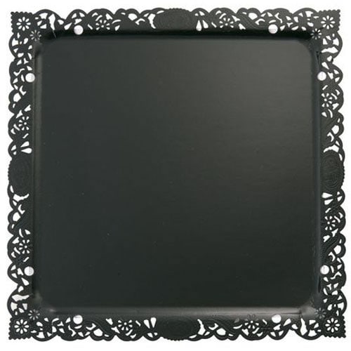 デコラプレート アンスール(25枚入) 黒Y60