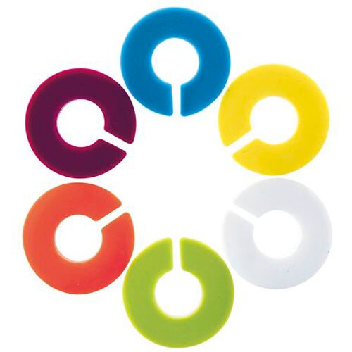 カラーグラスリング 5222(6個入)