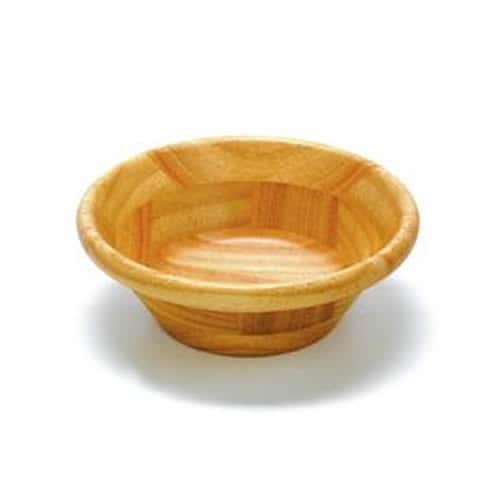 天然木サラダボウル ナチュラル 18cm
