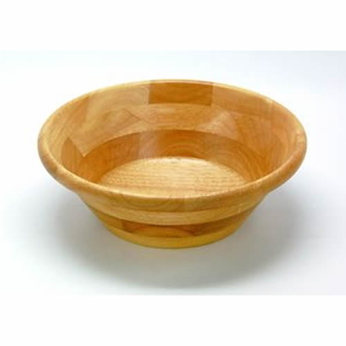 天然木サラダボウル ナチュラル 24cm