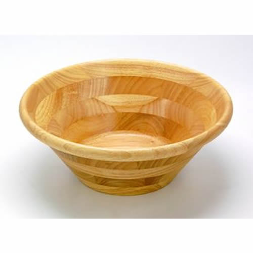 天然木サラダボウル ナチュラル 27cm