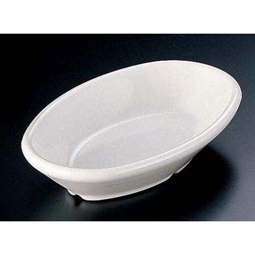 メラミン オーバルディッシュ 0314 ボーン