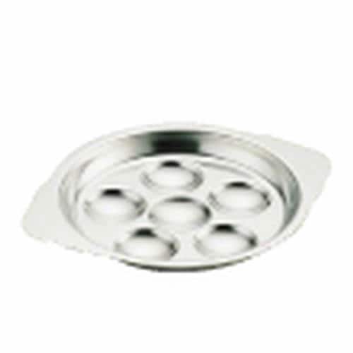 18−8エスカルゴトレー 6穴