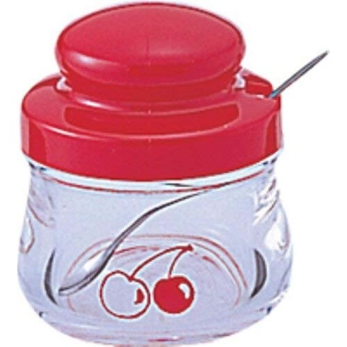 ブルーム からし入れ 赤