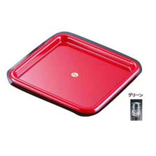 BBシリーズ B−5410 正角トレー(グリーン)