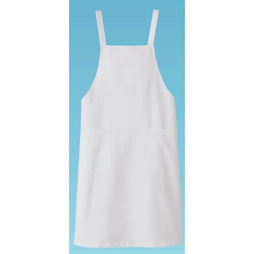 高温撥油加工エプロン RA−1890 (ホワイト)