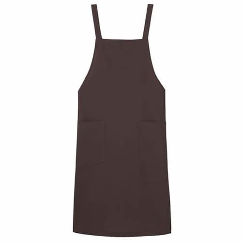 高温撥油加工エプロン RA−1894 (ブラウン)