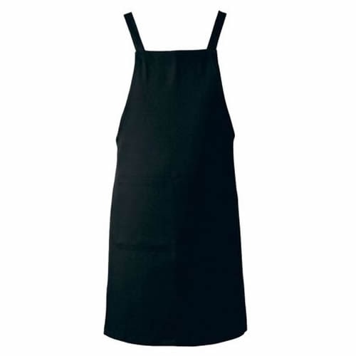 アンクル加工エプロン AN−1841 (ブラック)