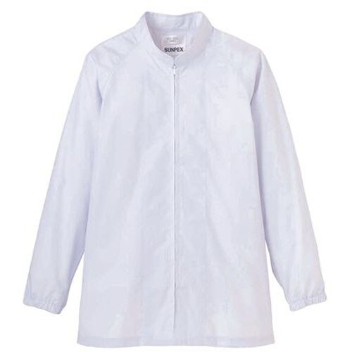 男女兼用長袖コート FA−300 (ホワイト)M