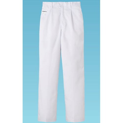 男性パンツ FH−1110(ホワイト) S 後ゴム