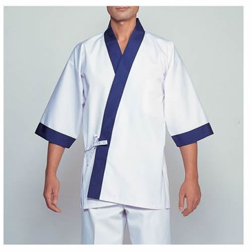 はっぴ H−352(ホワイト) M