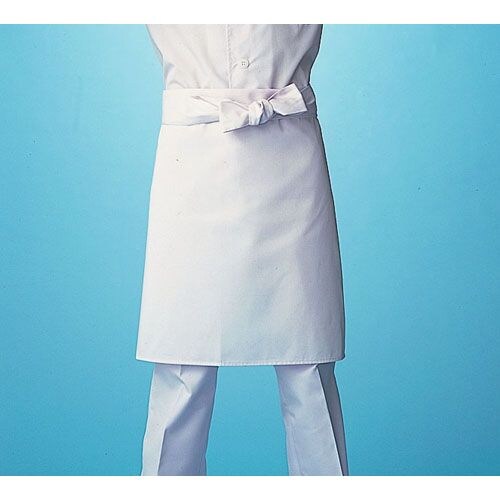 調理前掛 FH−35 (ホワイト)2枚入