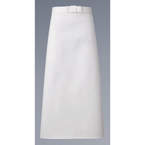 ソムリエ前掛丈長A−1737(ホワイト)