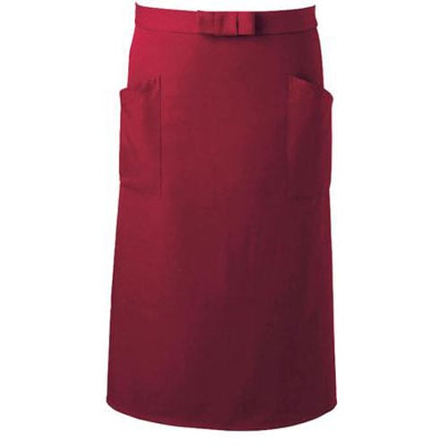 アンクル加工ソムリエ前掛 AN−1852(レッド)