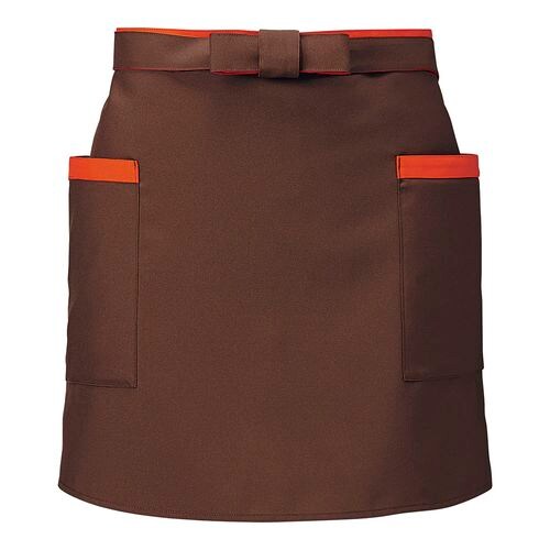 ショート前掛 EA−6723(ブラウン)