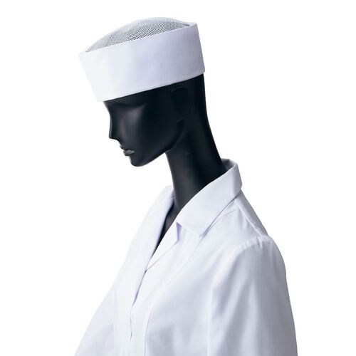天メッシュ丸帽3(ホワイト) 3L
