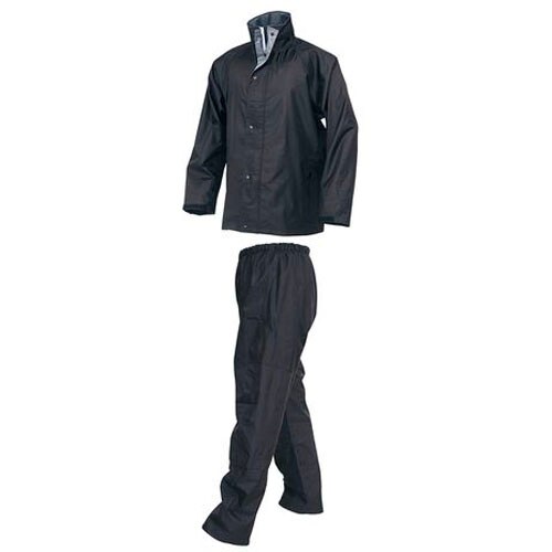ジャバラン メガ レインスーツ LL ブラック