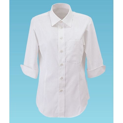 男女兼用ショップコートET−5731 L (白)