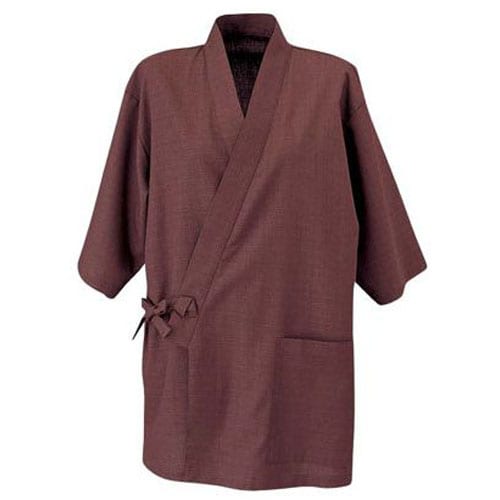 男女兼用 作務衣 JT−2012 (焦茶) L