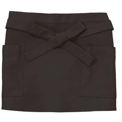 和風腰下エプロン SB95 ブラック