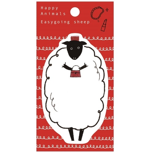 付箋 アニマルふせん ひつじ 10冊