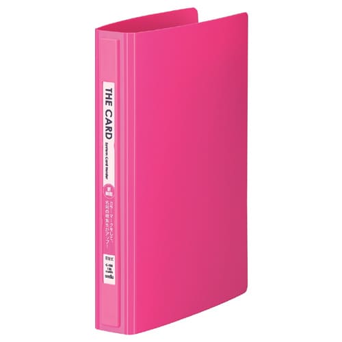 名刺入れ システム カードホルダー ピンク ×4
