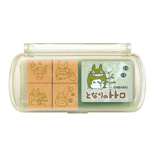 となりのトトロ ミニスタンプセット1  ×4