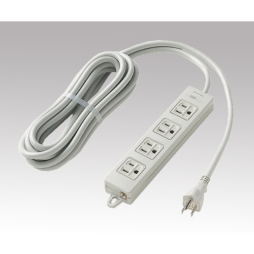 OAタップ(接地15A形) 4個口 5m