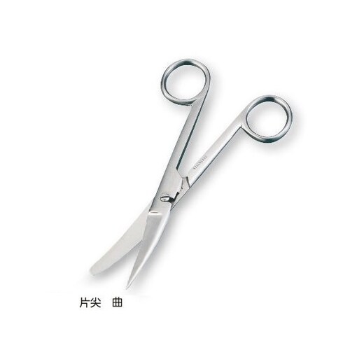 外科剪刀(ハズシ・エコノミータイプ) 片尖 曲