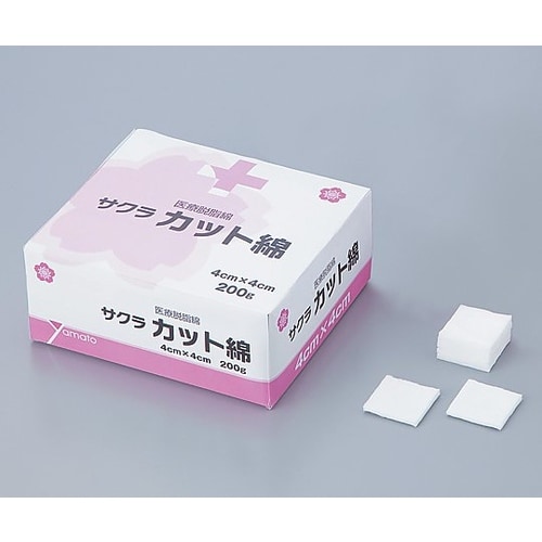 カット綿 40×40mm 200g