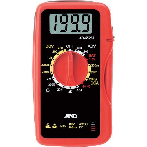 A&D デジタルマルチメーターAD5527A
