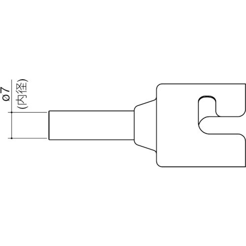白光 ノズルシングル7MM