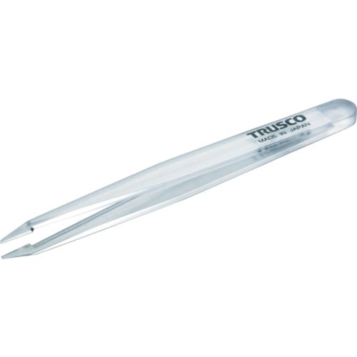 透明プラスチック製ピンセット120mm先細型