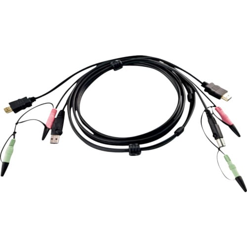 ATEN USBHDMIKVMケーブル1.8m