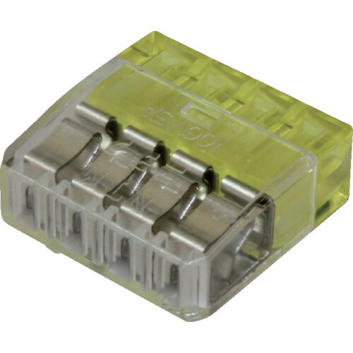 ニチフ 細線用差込コネクタ極数4(30個入)